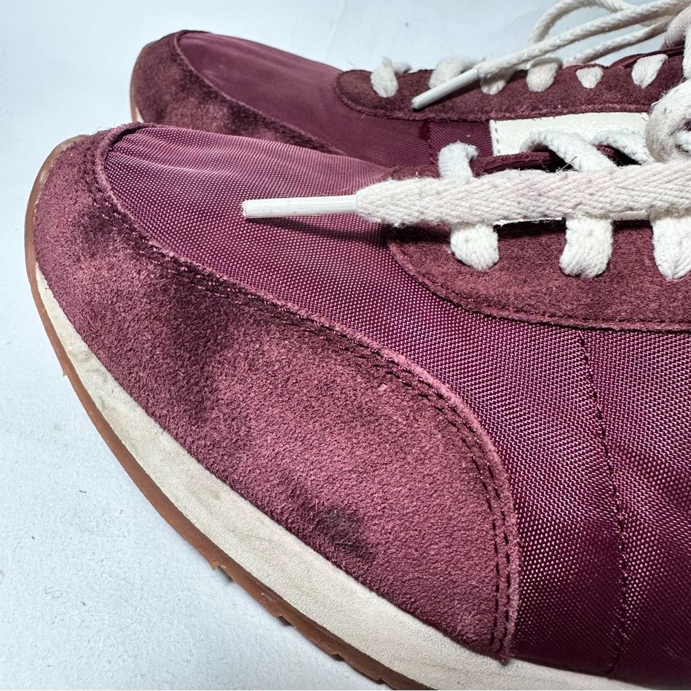 Kizik Milan Sneakers Merlot Mens 13 Womens 14 Burgundy Dark Red K3FCDMILWN07-1D - Picture 13 of 15